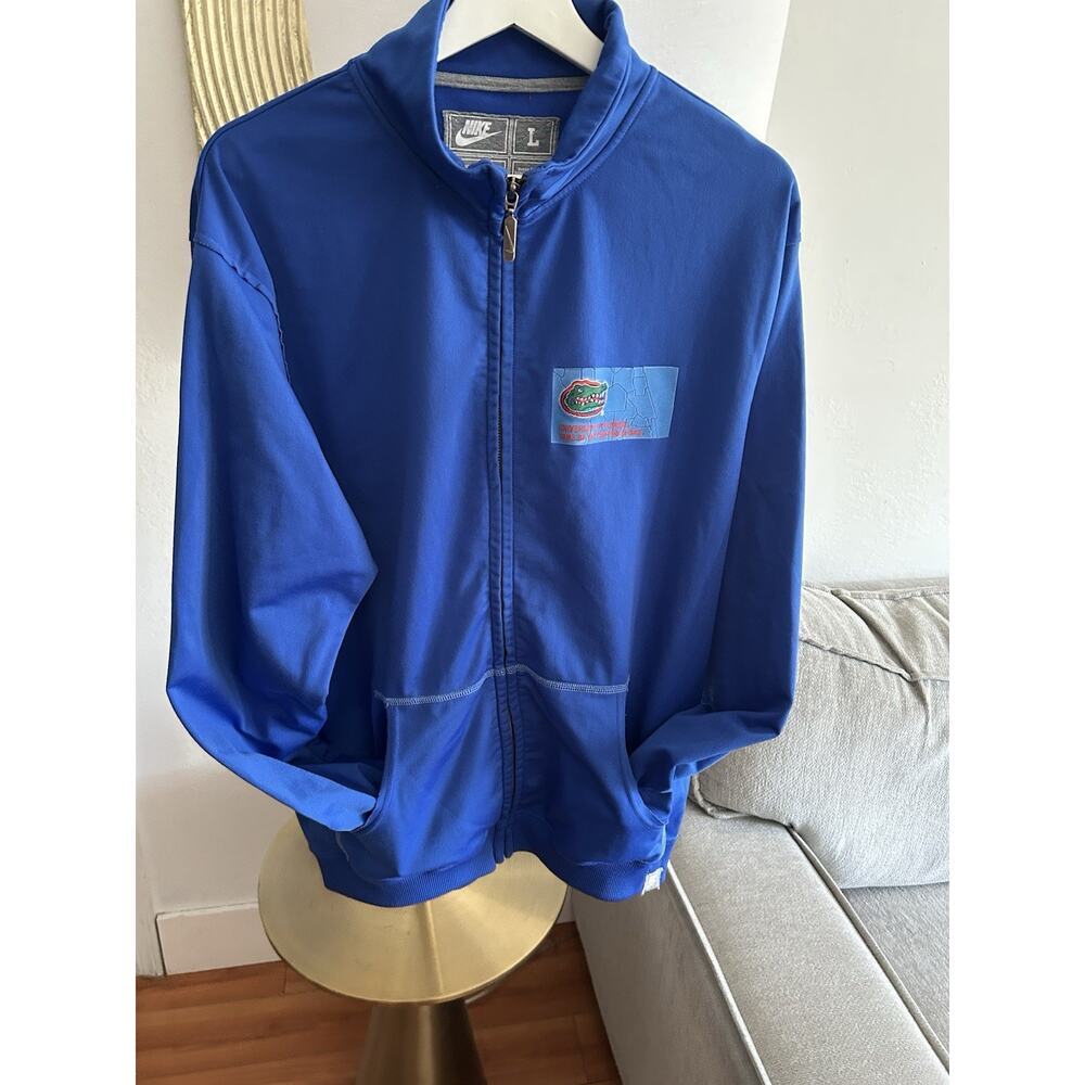Nike Florida Gators Y2K 90’s Jacket Men Large Blue Full Zip - Picture 9 of 15